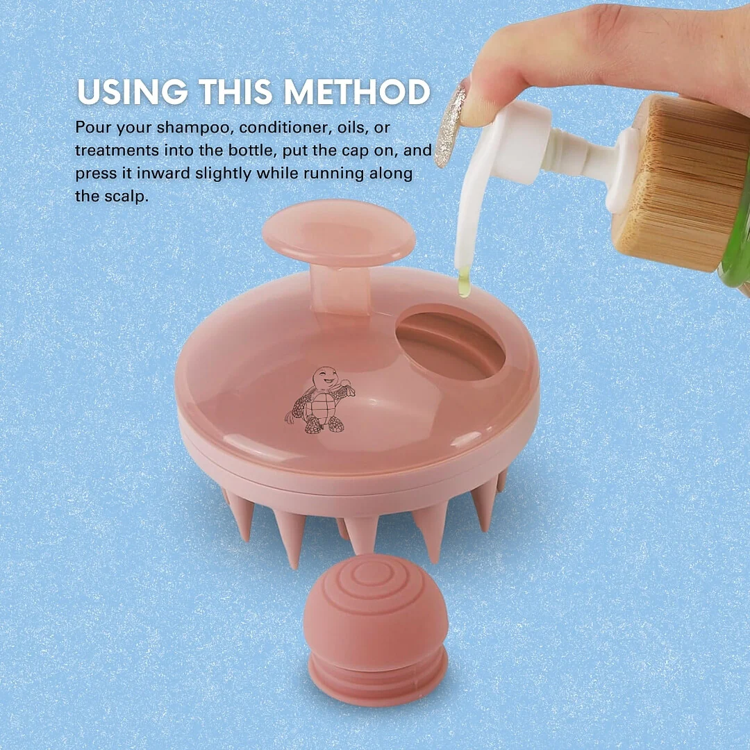 Blissal Hair Scalp Scrubber Shampoo Brush - Image 3
