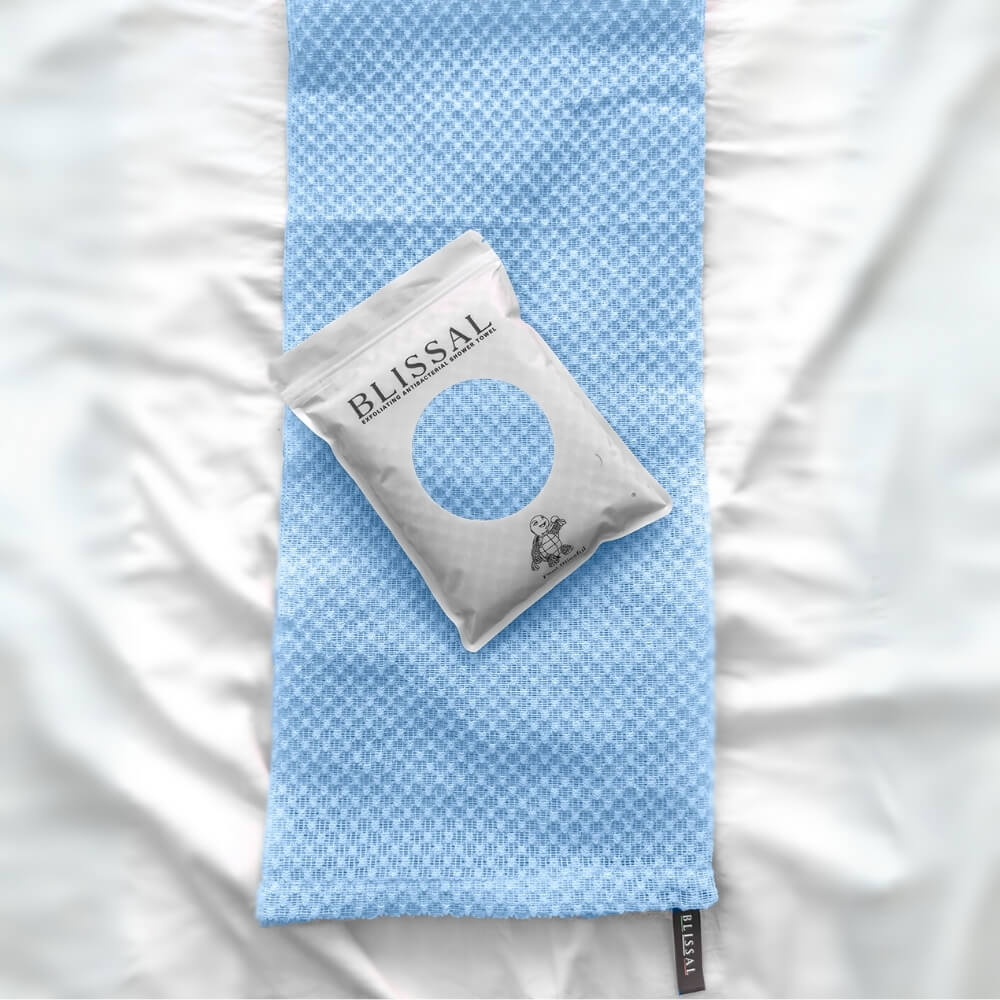 Blissal Exfoliating Antibacterial Shower Towel - Image 10