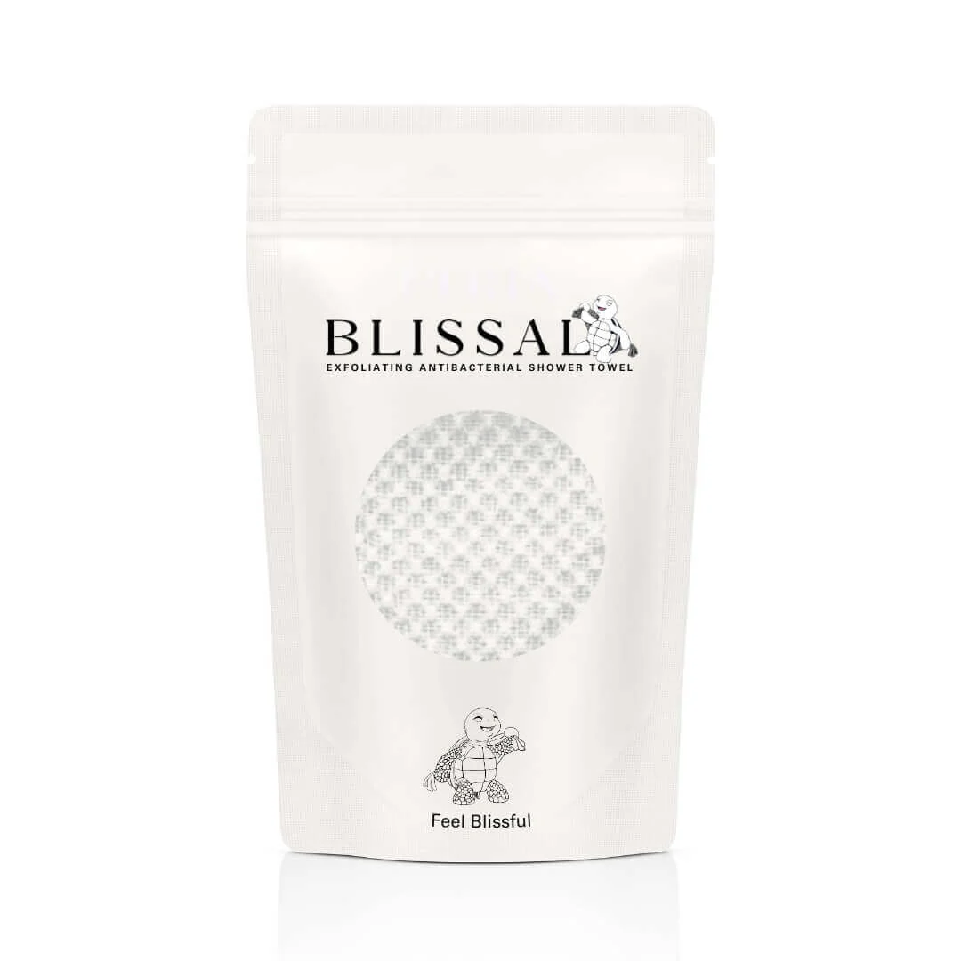 Blissal Exfoliating Antibacterial Shower Towel - Image 12