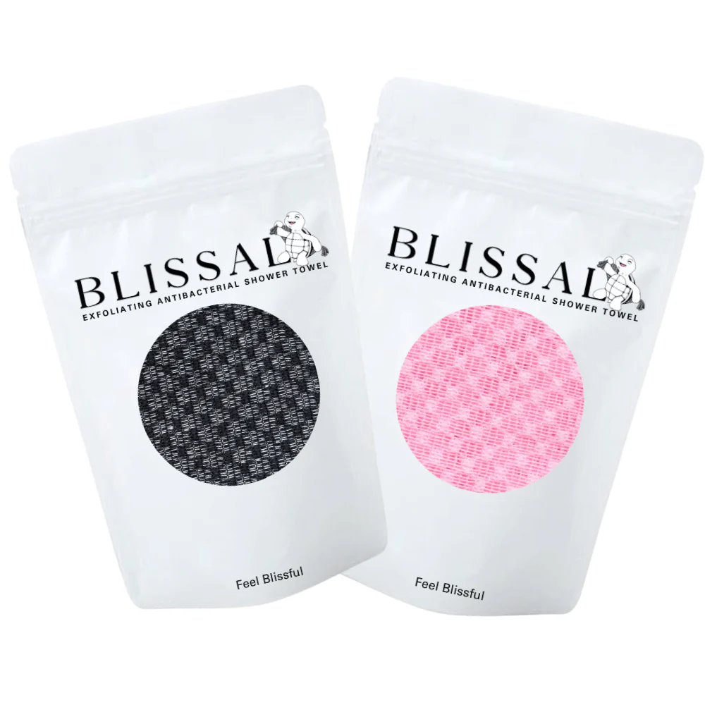 Blissal Exfoliating Antibacterial Shower Towel - Image 7