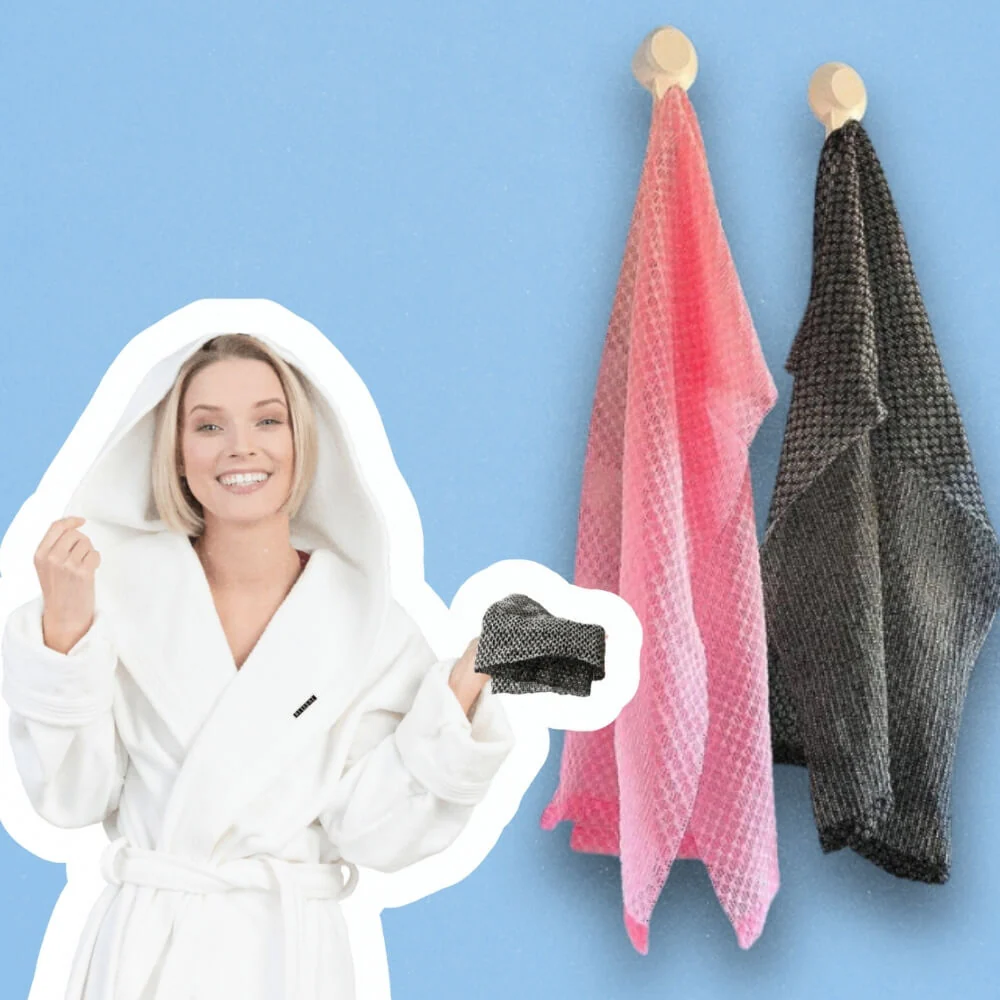 Blissal Exfoliating Antibacterial Shower Towel - Image 8