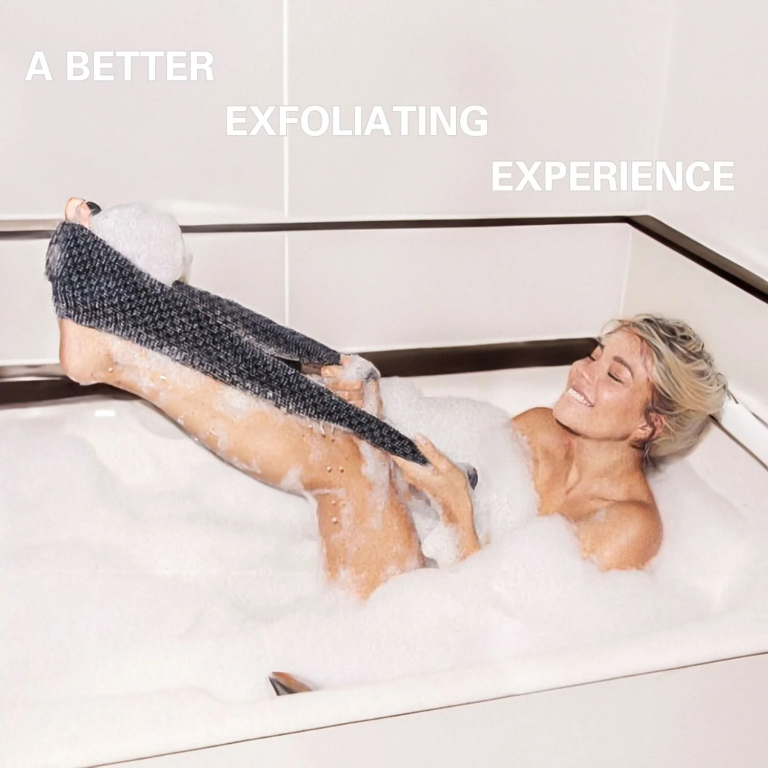 Blissal Exfoliating Antibacterial Shower Towel - Image 6
